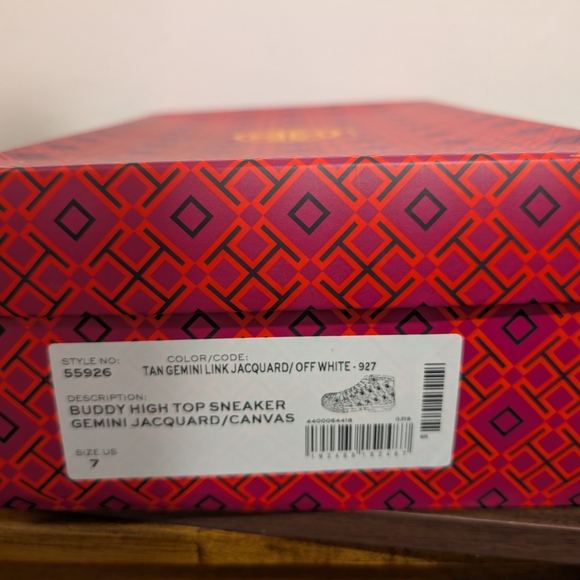 Tory Burch Buddy High Top Sneakers - Picture 4 of 7